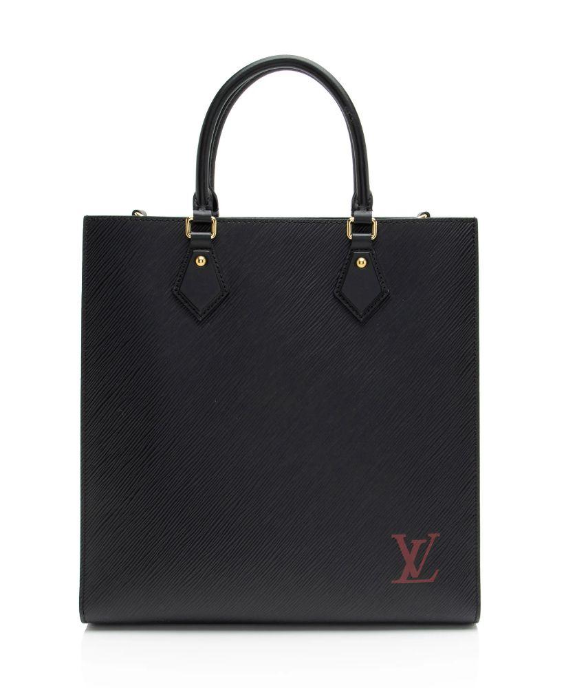 Louis Vuitton Epi Leather Sac Plat PM Tote - Leather - Black