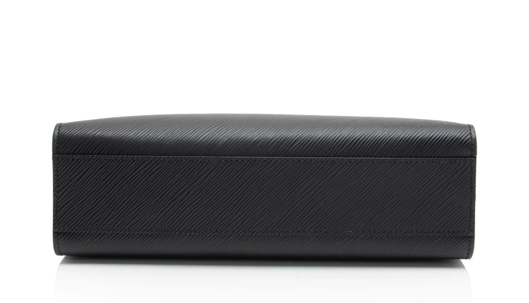 Louis Vuitton Epi Leather Sac Plat PM Tote - Leather - Black