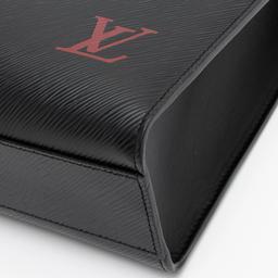 Louis Vuitton Epi Leather Sac Plat PM Tote - Leather - Black