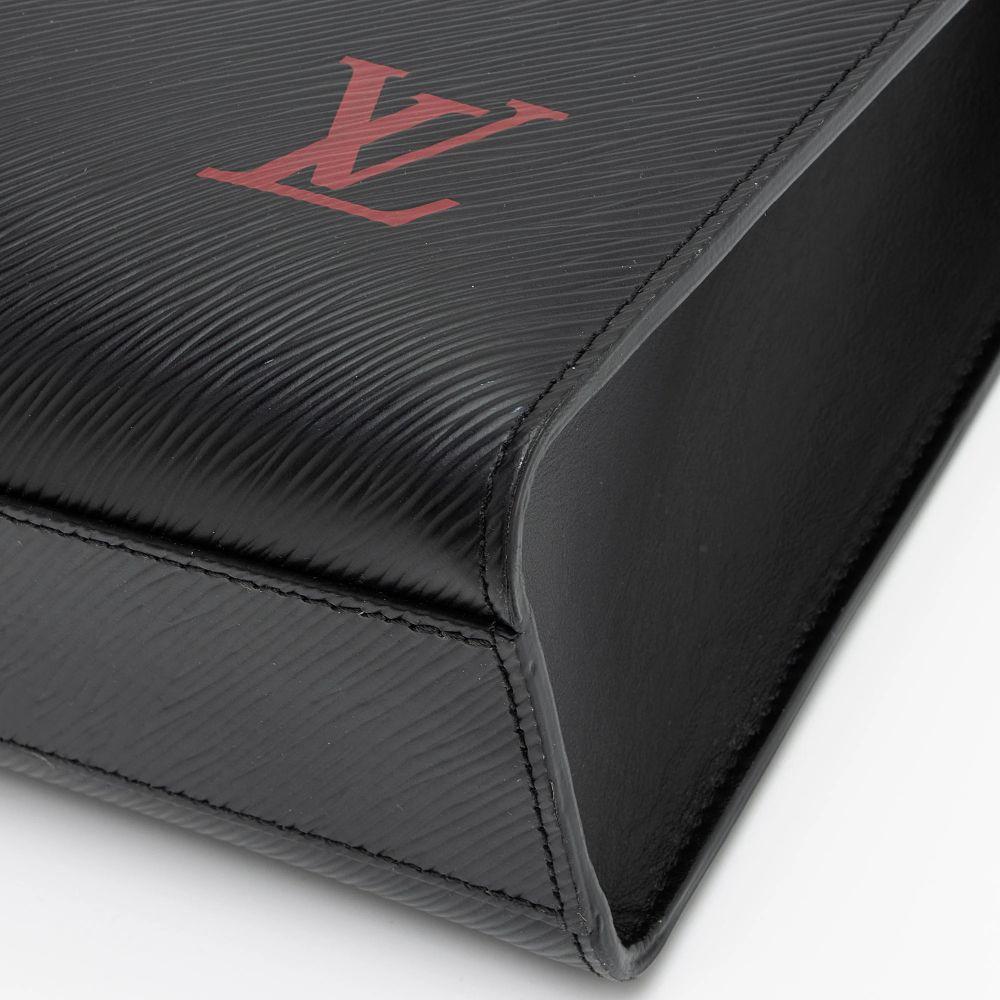 Louis Vuitton Epi Leather Sac Plat PM Tote - Leather - Black