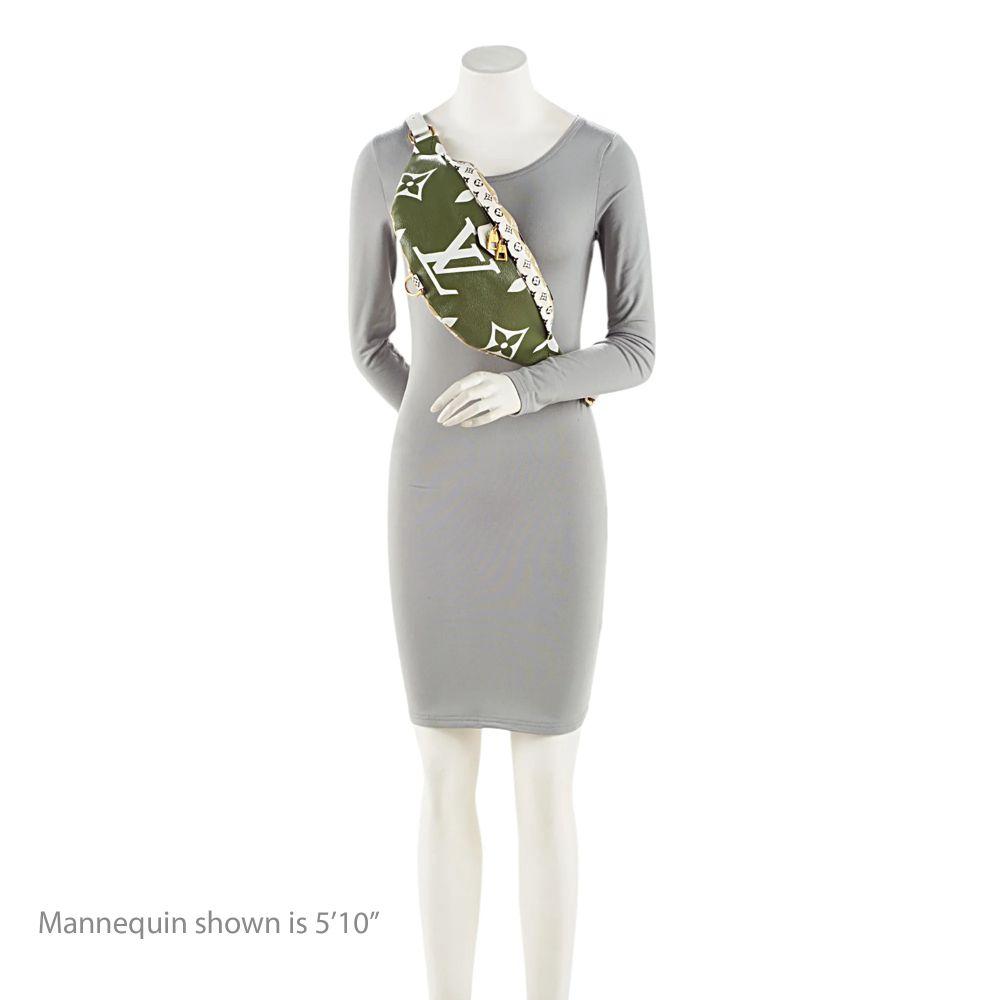 Louis Vuitton Giant Monogram Canvas Bumbag - Coated Canvas - Green