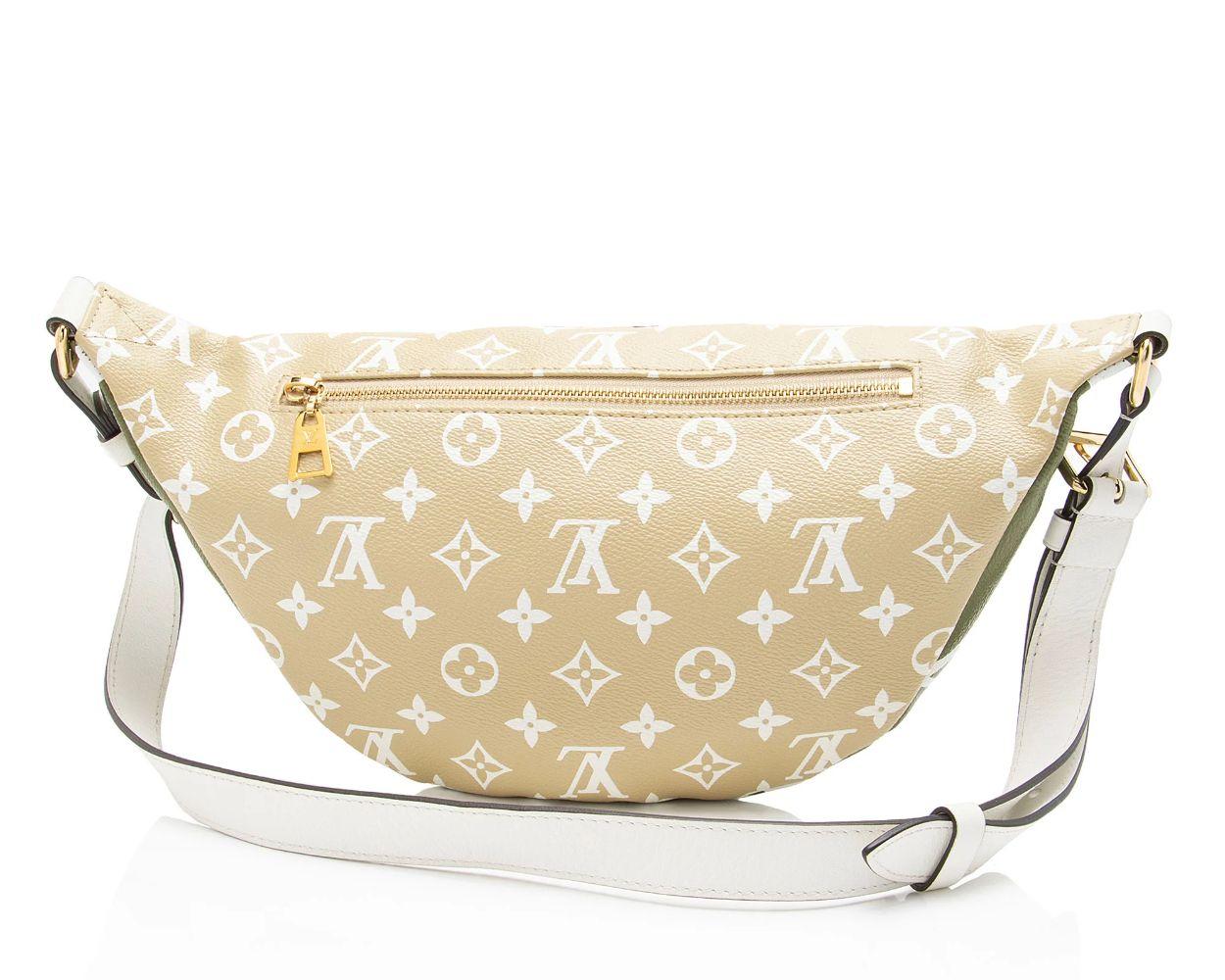 Louis Vuitton Giant Monogram Canvas Bumbag - Coated Canvas - Green