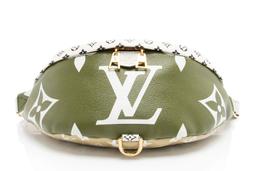 Louis Vuitton Giant Monogram Canvas Bumbag - Coated Canvas - Green