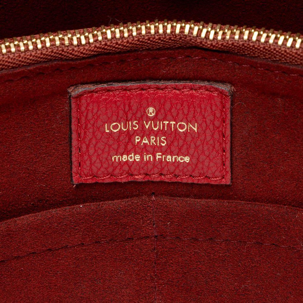 Louis Vuitton Monogram Canvas Kimono Tote - Leather - Brown/Red