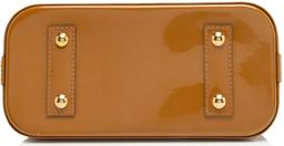 Louis Vuitton Monogram Vernis Alma BB Satchel - Vernis Leather - Brown