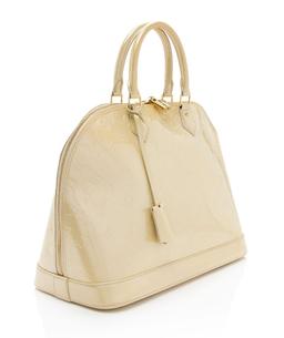 Louis Vuitton Monogram Vernis Alma GM Satchel - Vernis Leather - Yellow