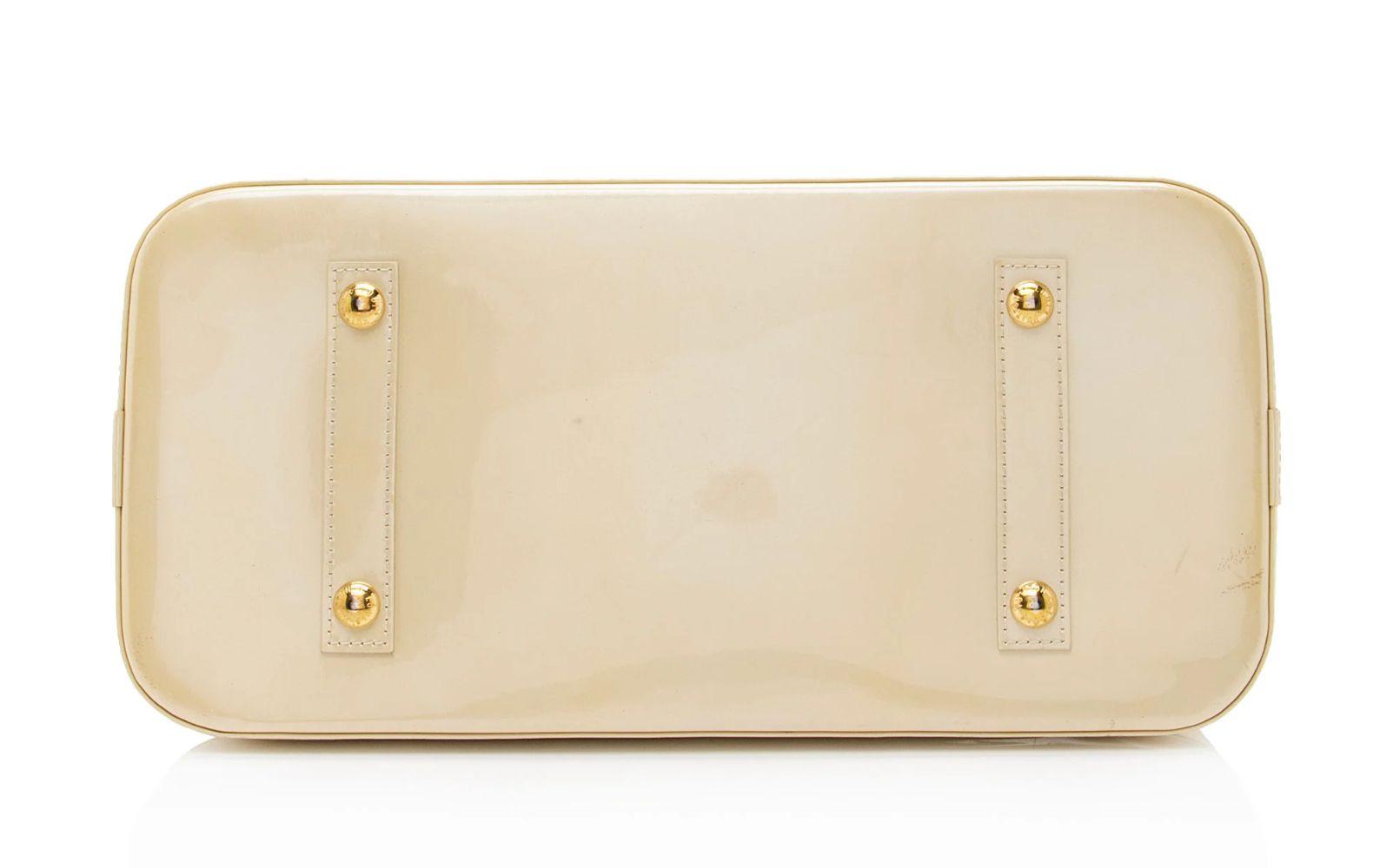 Louis Vuitton Monogram Vernis Alma GM Satchel - Vernis Leather - Yellow