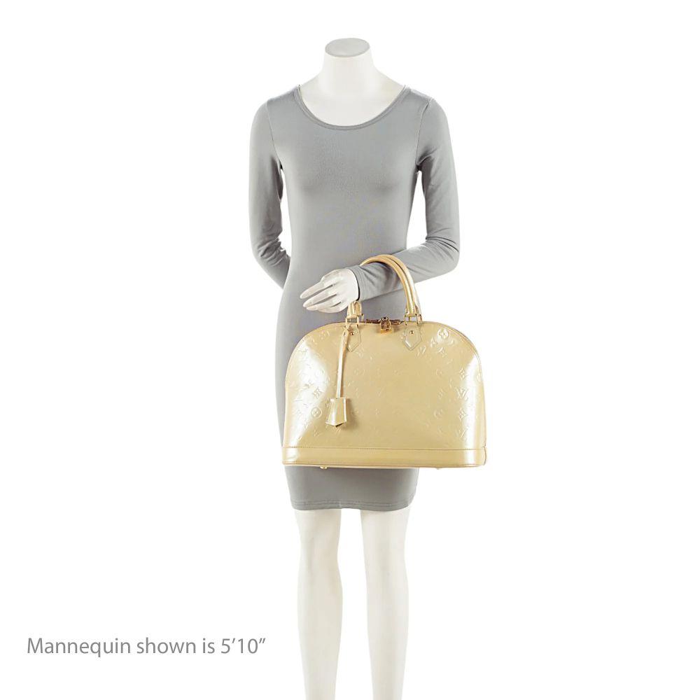 Louis Vuitton Monogram Vernis Alma GM Satchel - Vernis Leather - Yellow