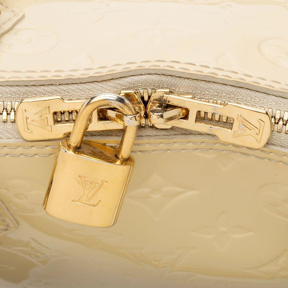 Louis Vuitton Monogram Vernis Alma GM Satchel - Vernis Leather - Yellow