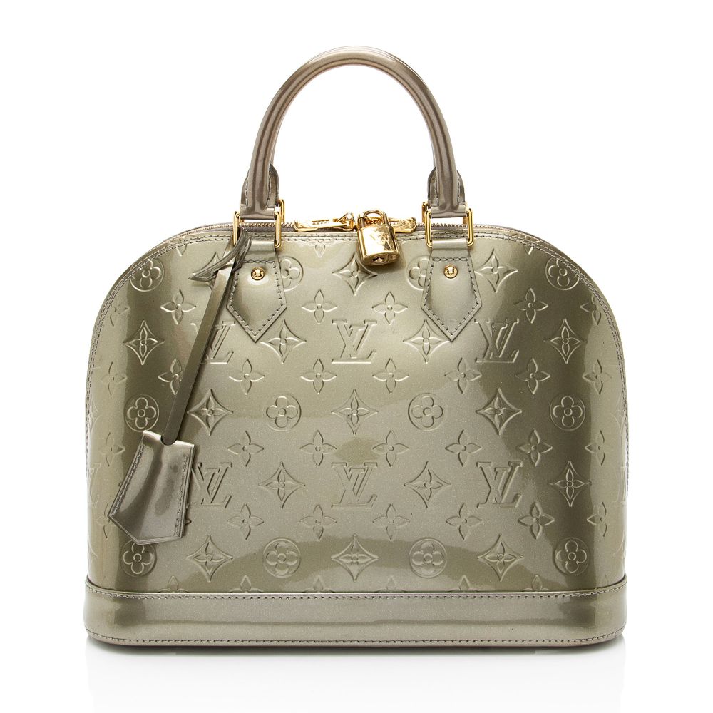 Louis Vuitton Monogram Vernis Alma PM Satchel - Vernis Leather - Green