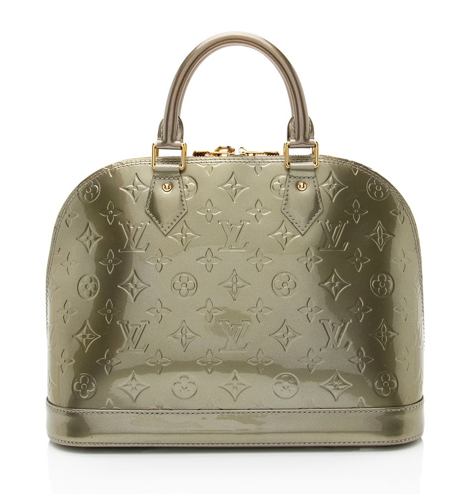 Louis Vuitton Monogram Vernis Alma PM Satchel - Vernis Leather - Green