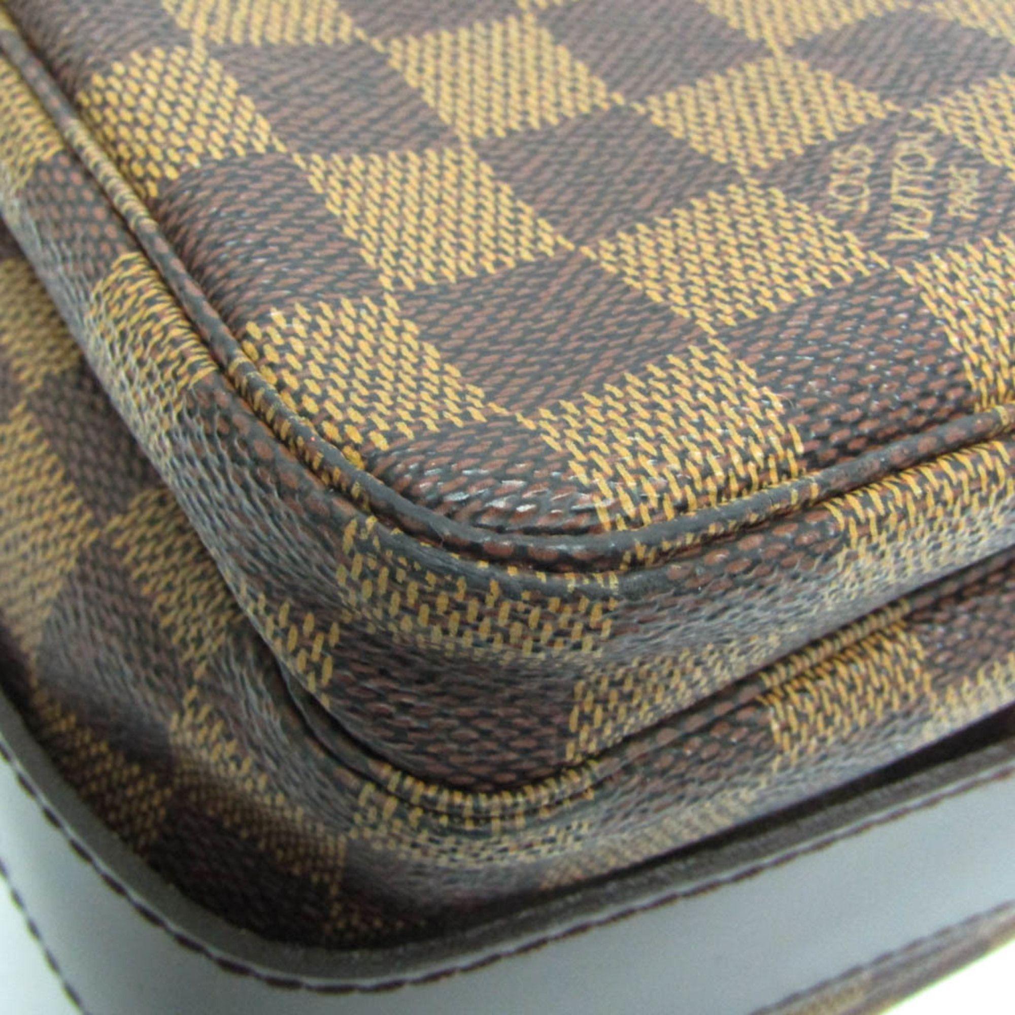 Louis Vuitton Naviglio Damier Canvas Shoulder Bag - Canvas - Ebene