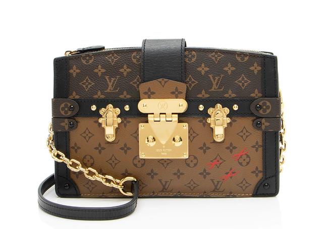 Louis Vuitton Reverse Monogram Trunk Clutch