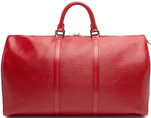 Louis Vuitton Vintage Epi Leather Keepall 50 Duffle