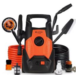 Lutian LT303 Series Motor High Pressure Cleaner - Black/Orange