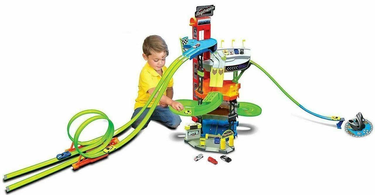 Maisto  Fresh Metal Megatropolis Mega Playset - Green/Blue - Over Stock