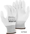 Majestic Dyneema Gloves Cut Level A3 (L) (12-Pack) - White