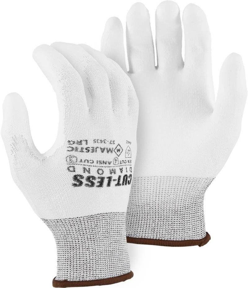 Majestic  Dyneema Gloves Cut Level A3 (S) - White - Premium