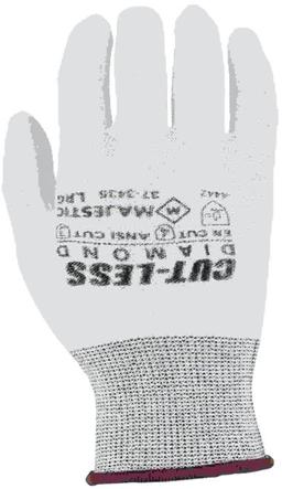 Majestic Dyneema Gloves Cut Level A3 (S) - White