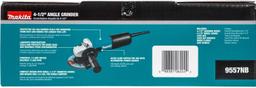 Makita 9557NB 4‑1/2" Angle Grinder with AC/DC Switch - Teal