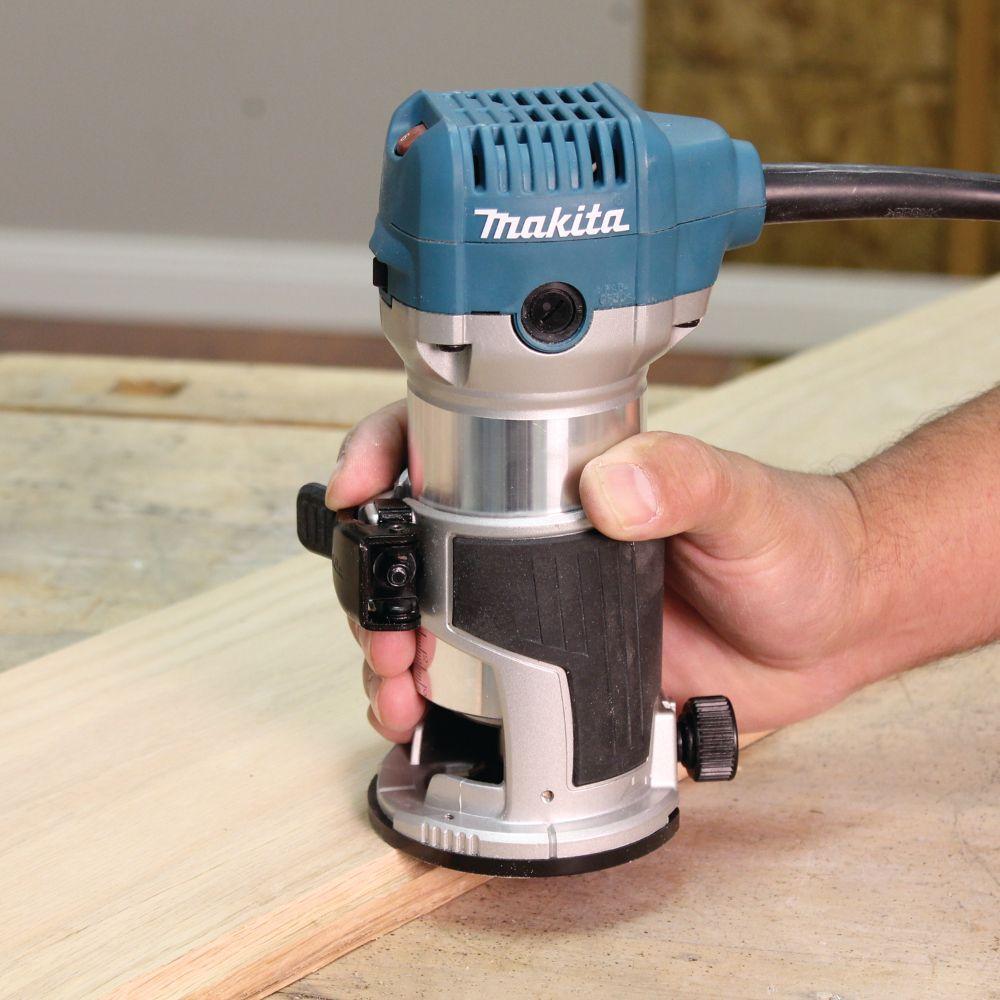 Makita RT0701C 1-1/4 HP Compact Router - Teal