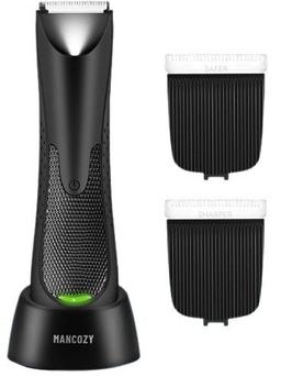 Mancozy MS811 Electric Body Hair Trimmer for Men - Black