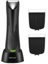Mancozy MS811 Electric Body Hair Trimmer for Men - Black
