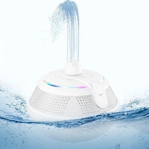 Maraawa  Fountain Waterproof Bluetooth Speaker - White - Excellent