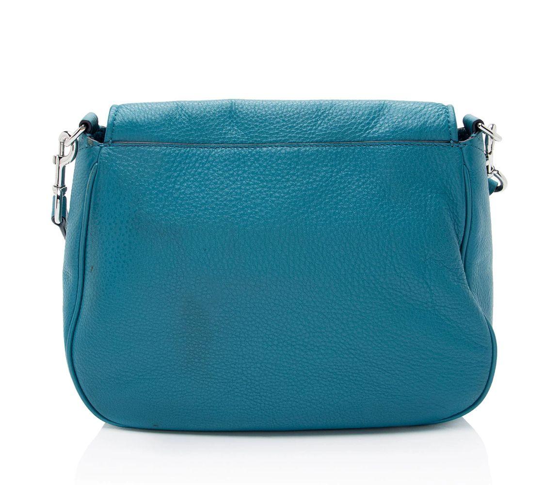 Marc Jacobs Leather Recruit Nomad Shoulder Bag - Leather - Blue