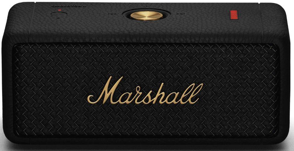 Marshall  Emberton II Outdoor Speaker - Black & Brass - Excellent