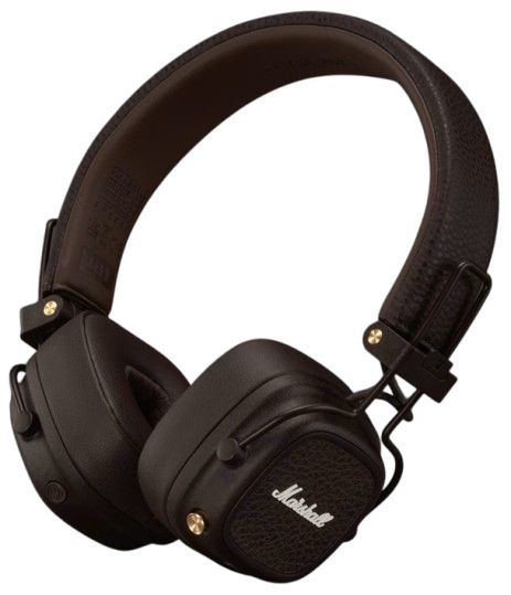 Marshall Major V Wireless On-Ear Headphones - Brown