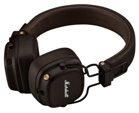 Marshall Major V Wireless On-Ear Headphones - Brown