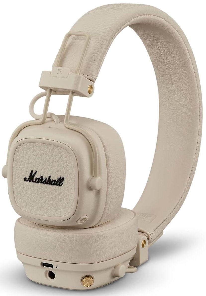 Marshall Major V Wireless On-Ear Headphones - Cream