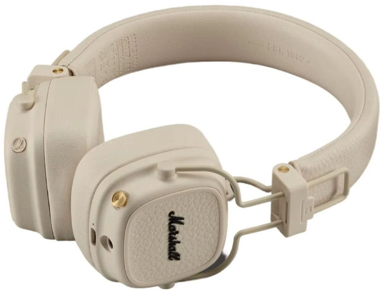 Marshall Major V Wireless On-Ear Headphones - Cream