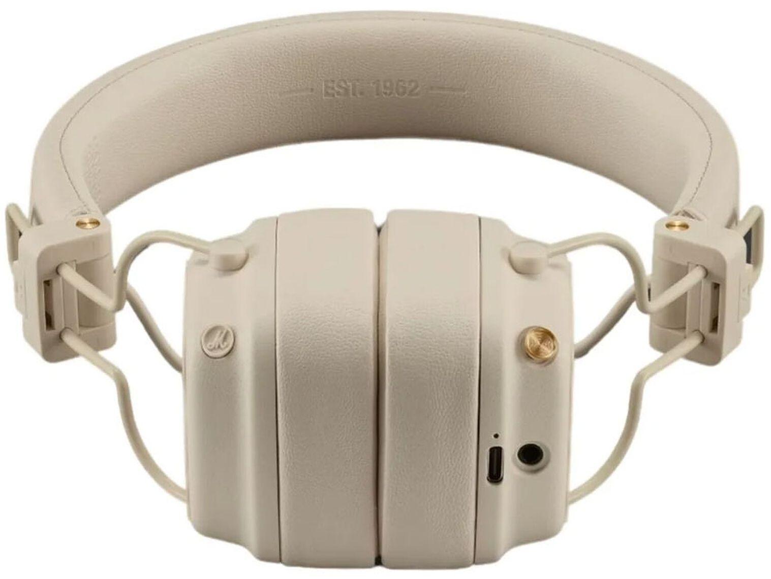 Marshall Major V Wireless On-Ear Headphones - Cream