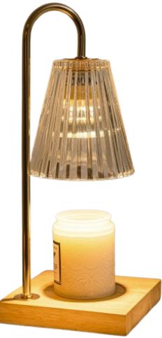 Marycele Candle Warmer Lamp B0BWJRJYS7 - Clear