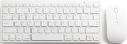 Mason West Slim Wireless Keyboard and Mouse Combo - White