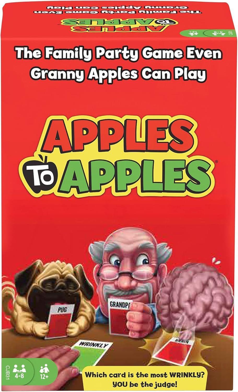 Mattel  Games CJB31 Apples to Apples Card Game - Red - Acceptable