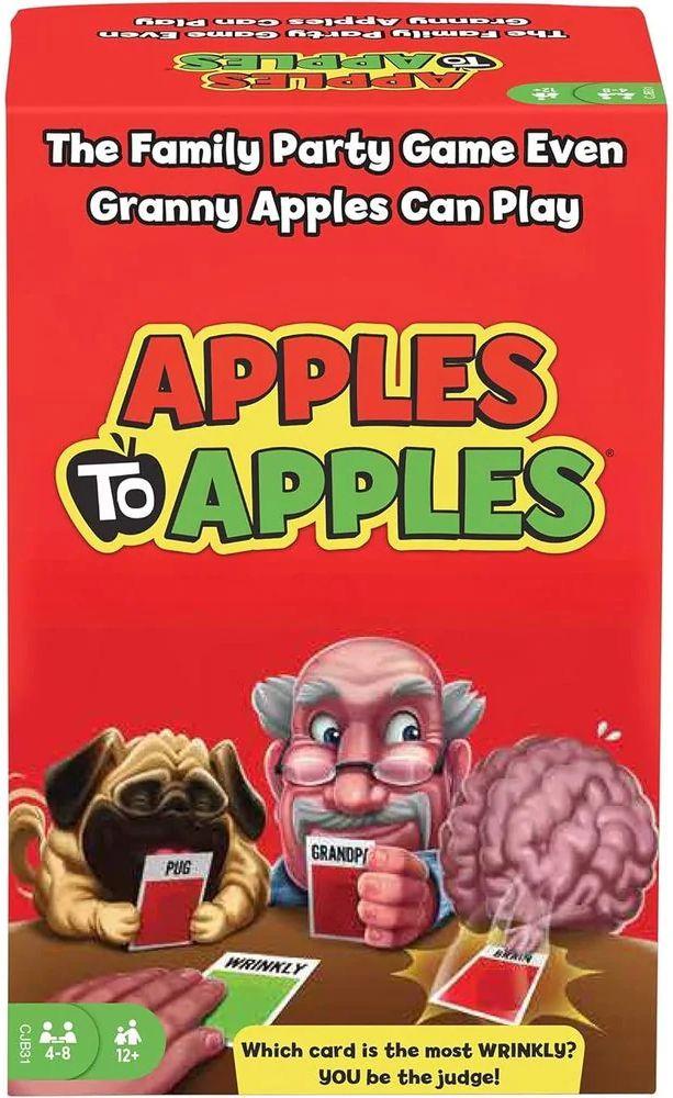 Mattel  GGN22 Apples to Apples Express Card Game - Red - Brand New