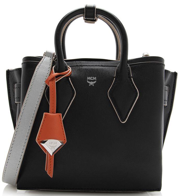 MCM  Leather Neo Milla Mini Tote - Black - Leather - Excellent
