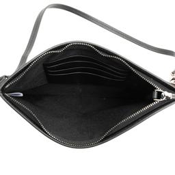 MCM Visetos Kira Pochette - Coated Canvas - Black/Red