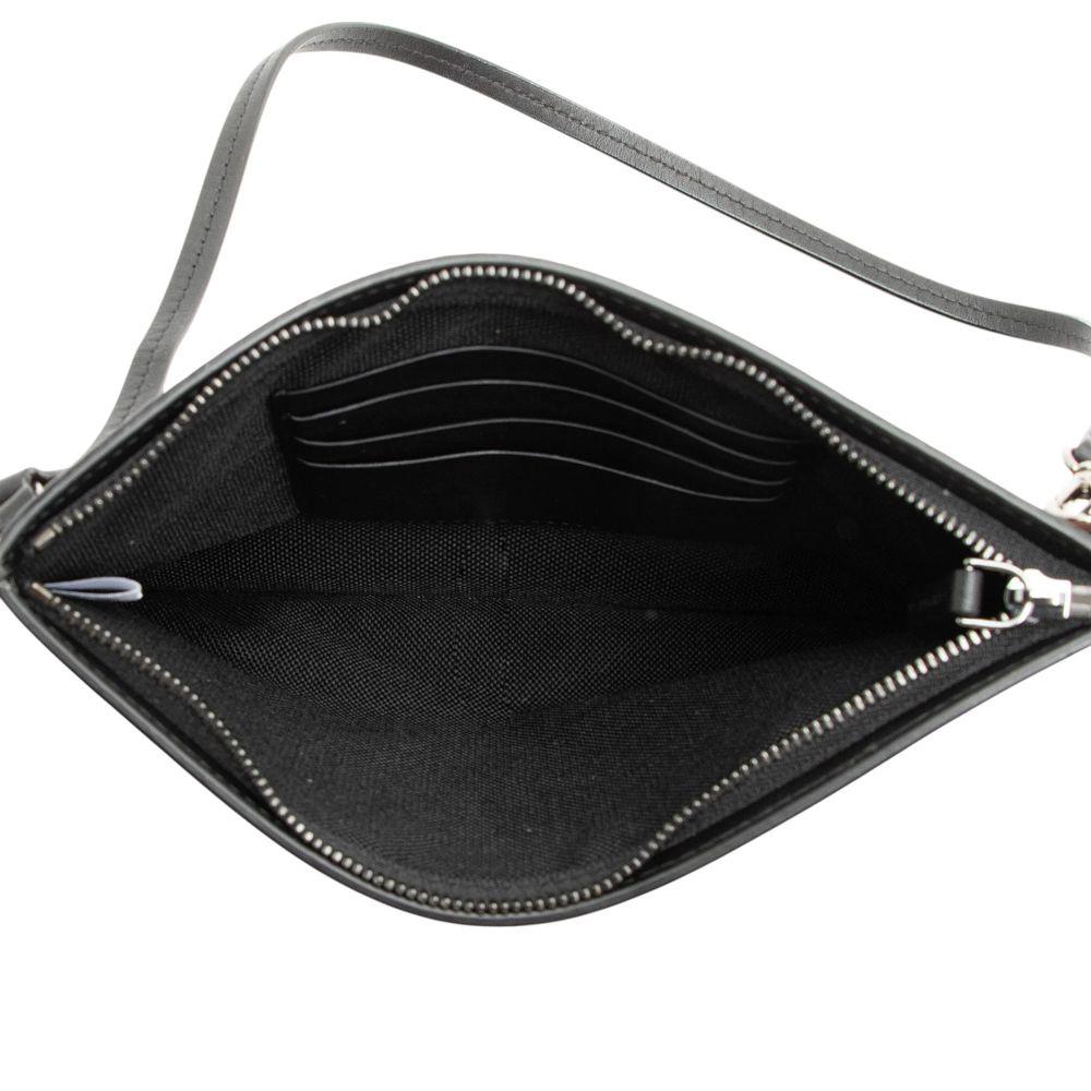 MCM Visetos Kira Pochette - Coated Canvas - Black/Red