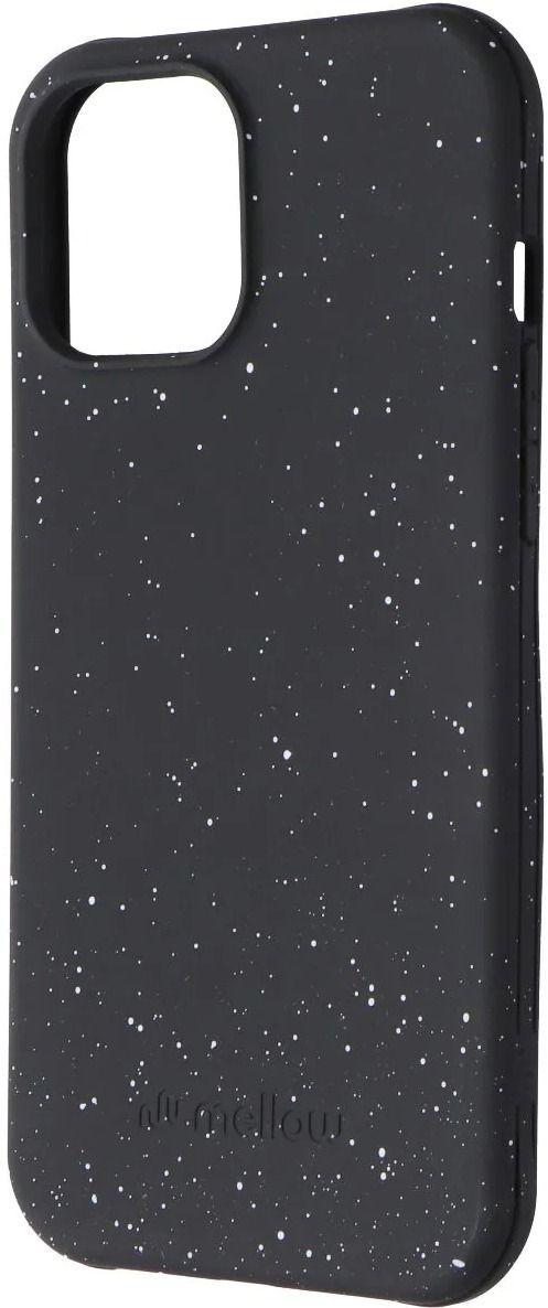 Mellow  Bio Phone case for iPhone 12 Pro Max - Black/White Speckled - Excellent