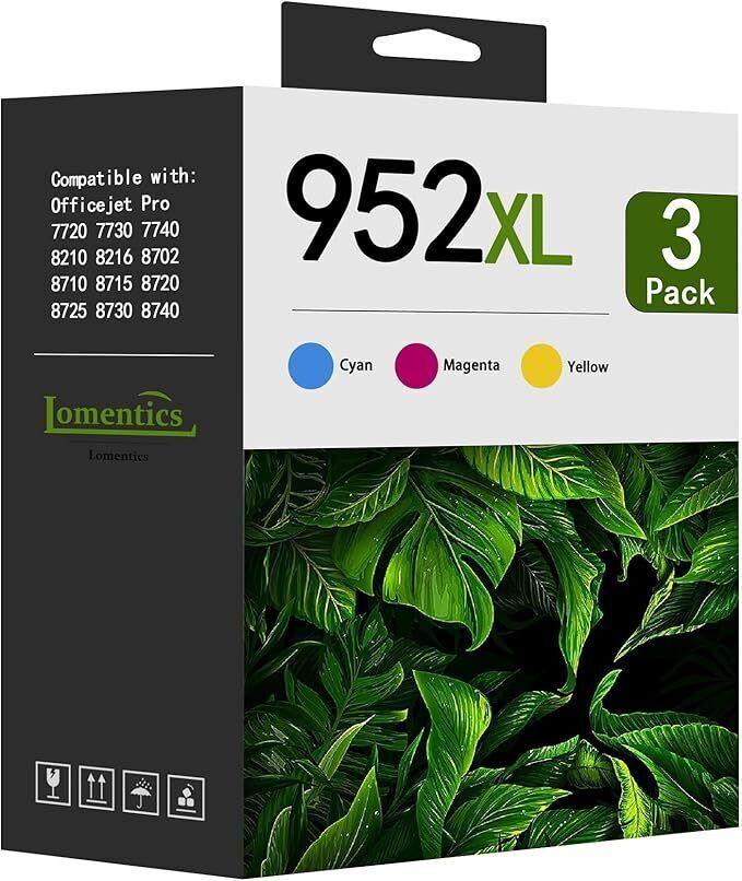 Member's Mark  HP952XL Inkjet Cartridges (3 Pack) - Cyan/Magenta/Yellow - Brand New