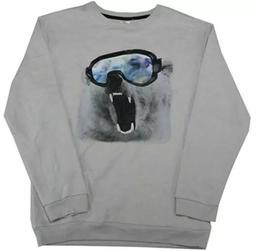Member's Mark Kid's Polar Bear Sweatshirt 14/16 - Light Grey