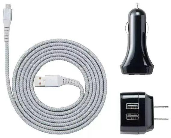 Member's Mark Micro USB Power Kit - Grey