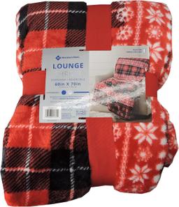 Member's Mark Reversible Lounge Throw 60 in x 70 in - Glenwood