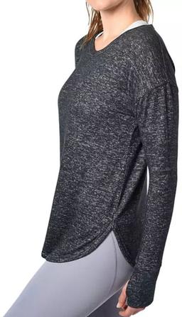 Member's Mark Women's Soft Modal Heather Top (XL) - Charcoal