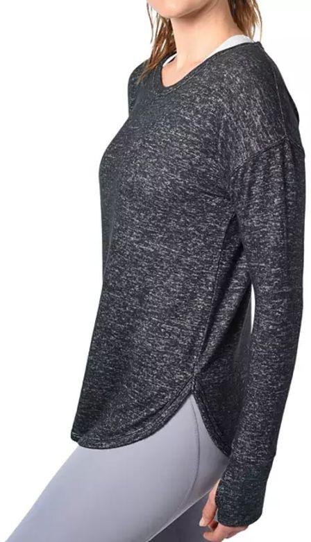 Member's Mark Women's Soft Modal Heather Top (XL) - Charcoal