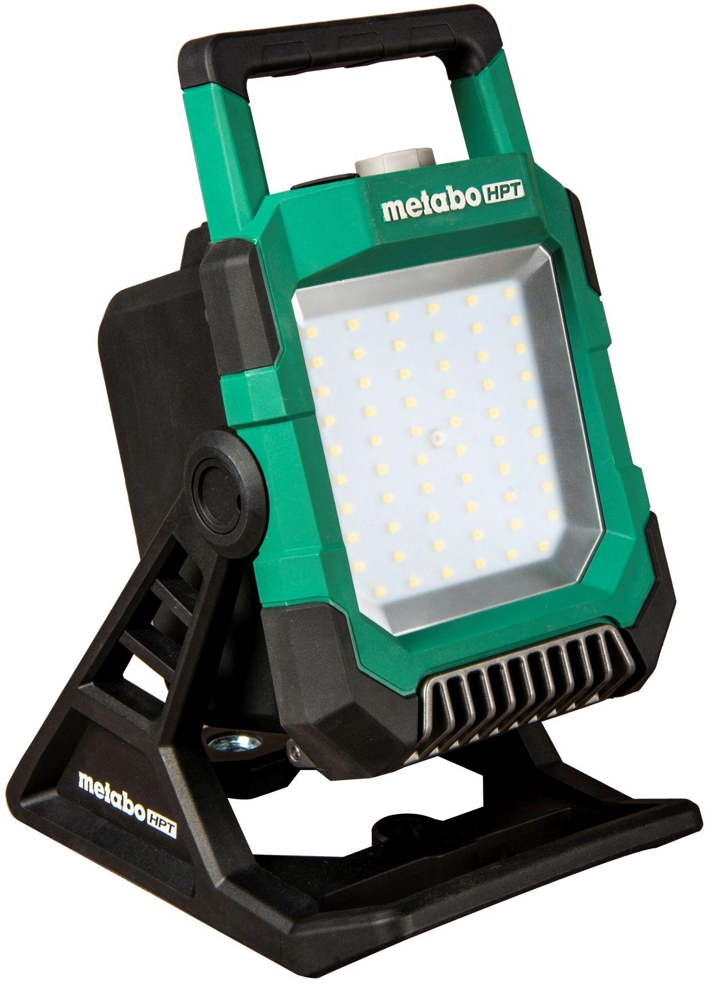 Metabo HPT  18V MultiVolt Cordless 4000 Lumen LED Work Light UB18DCQ4 - Black/Green - Premium